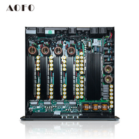 Amplificateur de puissance de classe D 1U 4 canaux 2500W-3000W série TF avec PFC, amplificateur audio professionnel pour enceintes de scène et caissons de basses