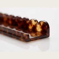CHIVAN – Ensemble de 4 supports de Mahjong de luxe avec bras de poussée, écologiques et durables, pour les soirées de jeu à la maison ou au club