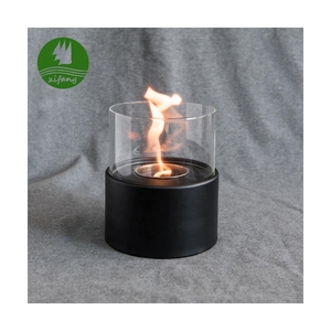 Factory Supply <strong>Small</strong> Alcohol Metal Burner Tabletop Bio Ethano <strong>Fireplaces</strong> for Outdoor Decoration - Product Image 1