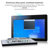 Computadora Industrial Todo en Uno con Pantalla Táctil de 10.1, 15.6 y 21.5 Pulgadas, Cámara Integrada, X6425E, I3, I5, I7, Linux, Windows, Montaje en Pared