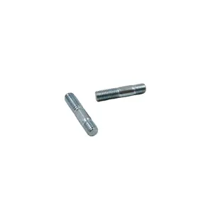 פחמן פלדה כפול ראש Stud בורג GB901 הידוק סוג הליכי הרבעה בורג מוט