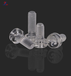 Prezzo di fabbrica m3-m6 Rotonda Pan Testa In Policarbonato PC <span class=keywords><strong>Vite</strong></span> Acrilico trasparente di <span class=keywords><strong>plastica</strong></span> a <span class=keywords><strong>vite</strong></span> - Product Image 6