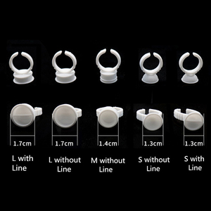 U-band <strong>Lash</strong> Holder Ring High Quality Plastic White Reusable <strong>Separator</strong> for Eyelash Extension Yixuan Brand Wholesale Machine Made - Product Image 5