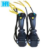 Levier de contrôleur de manette industriel multi-axes à effet Hall SJ60 pour grues SJ60-2AC-M-H52-MS12-SS3B