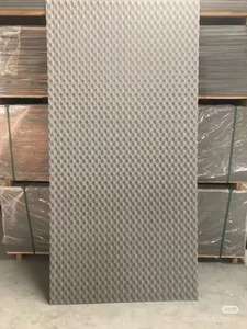 Panneaux de revêtement décoratifs modernes perforés pour bureaux, hôtels, appartements, antidérapants, extérieurs, en <span class=keywords><strong>ciment</strong></span> sculpté 3D - Product Image 2