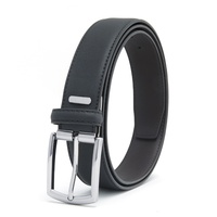 Ceinture polyvalente pour homme en cuir de vachette avec boucle ardillon en alliage – Vente en gros transfrontalière pour le commerce extérieur sur AliExpress