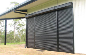 टोमा आधुनिक औद्योगिक इलेक्ट्रिक रोल-अप डाउन गैरेज दरवाजा एल्यूमीनियम स्वचालित तह जलरोधी तैयार सतह बाहरी उपयोग के लिए तैयार सतह - Product Image 4