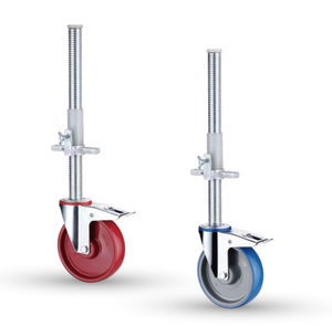 Giàn giáo bánh xe en1004 cấp giấy chứng nhận từ 6 inch 8 inch PA lăn Caster với phanh cho điện thoại di động kwikstage giàn giáo tháp - Product Image 3