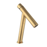 Robinet de lavabo thermostatique monotrou avec cartouche céramique, design moderne et luxueux, design unique