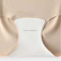 Culottes sans couture confortables pour femmes grandes tailles, tricotées unies, taille mi-haute, avec entrejambe antibactérien, ODM