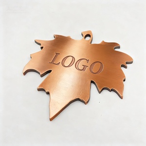 Étiquette métallique en cuivre sur mesure de qualité supérieure, étiquette d'emballage pour équipement haut de gamme, <span class=keywords><strong>plaque</strong></span> décorative, service OEM disponible, coût - Product Image 4
