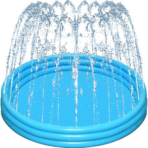 Piscina Inflable con Aspersor, Piscina de Verano para Bebés, Juguetes Inflables Divertidos para Niños - Product Image 1