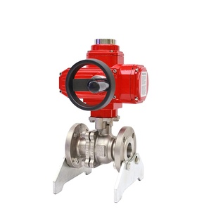 Sistema de Riego por Goteo COVNA con Reducción de Tarifas, Válvula de Bola Motorizada de Acero Inoxidable con Brida Antideflagrante - Product Image 2
