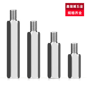 Pernos hexagonales Xinruicheng M3 M4 de acero al carbono con rosca interna y externa para soporte de placa base - Product Image 4
