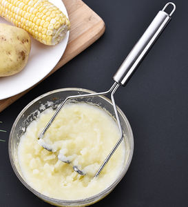 Prensa Manual de Patatas de Acero Inoxidable Syh1197 al por Mayor, Gadgets de Cocina de Metal de Gran Venta para Verduras y Frutas - Product Image 4