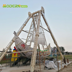 Fabricant chinois de manèges de parc d'attractions en fibre de verre en forme de bateau pirate, pour intérieur/extérieur, à vendre pour utilisation dans les centres commerciaux, capacité de 32 personnes. - Product Image 5