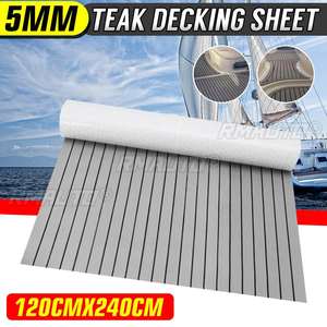 3Color Self-Adhesive EVA <b>Foam</b> Marine Flooring Faux Teak Decking Sheet Marine Striped Yacht Mat Vehicle <b>Pad</b> Deck Mat for Boat - Product Image 1