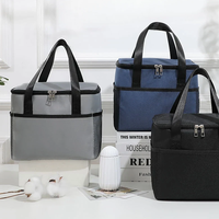 Sac isotherme carré personnalisé en gros – Sac de pique-nique écologique réutilisable, glacière portable, sac fourre-tout thermique à poignée