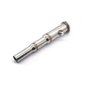 Tuyau de descente de voiture pour Volkswagen <span class=keywords><strong>Golf</strong></span> Jetta MK4 <span class=keywords><strong>GTI</strong></span> New Beetle <span class=keywords><strong>1</strong></span>.8T 1999-2004 Tuyau de descente pour Audi TT 180 FWD Stain Steel - Product Image 4