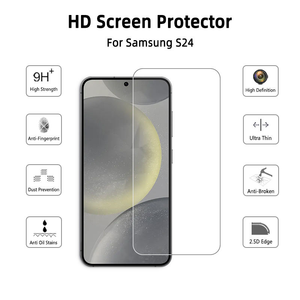 Protector de pantalla OEM directo de fábrica fabricante de China HD Clear 2.5D vidrio templado para <span class=keywords><strong>Samsung</strong></span> para <span class=keywords><strong>Galaxy</strong></span> S24 S25 Ultra <span class=keywords><strong>S23</strong></span> + - Product Image 2