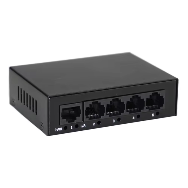 SY 5-Port Gigabit Fast Network Switch 5 RJ45 1000Mbps POE Function Desktop Ethernet LAN Hub Switch