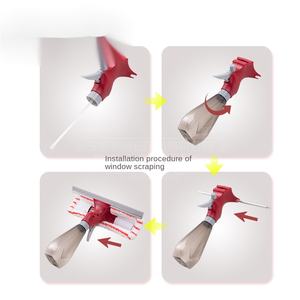 Limpiaparabrisas de vidrio en aerosol, limpiador de ventanas de doble cara multiusos, cepillo de ventana, limpiaparabrisas de vidrio en aerosol de agua para <span class=keywords><strong>coche</strong></span> - Product Image 5