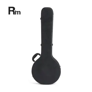 High Quality Factory Direct Selling Wooden Banjo Case Good Protective Waterproof Hard Shell Case Acoustic Banjo Case For Sale