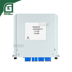 กล่อง Geteknet OEM ODM <span class=keywords><strong>แบบ</strong></span> Singlemode SM G657A1/A2 พร้อมขั้วต่อ SC/LC UPC ประกอบสำเร็จ  ตัวแยกสัญญาณ PLC <span class=keywords><strong>แบบ</strong></span> Cassette 1x16 LGX  ชนิดหลอดเหล็ก - Product Image 2