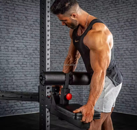 Bricolage Assis Aviron Curl Attachment Home Gym Fitness Equipment avec Power Cage Attachment Smith Machine Squat Rack Accessoires
