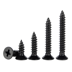 Tornillos Phillips GR5 con Recubrimiento Negro para Paneles de Yeso, Diámetro de Cabeza de 10 mm, Rosca Gruesa, Acero al Carbono, Fijaciones Métricas - Product Image 5