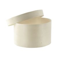 Boîte en bois ronde personnalisée avec logo, de qualité alimentaire, jetable, durable, pour gâteaux, avec couvercle, best-seller