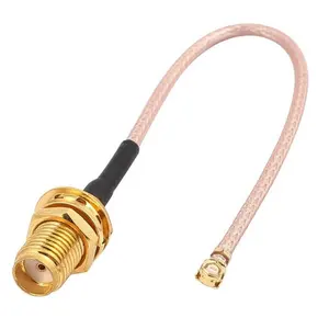 20CM RP SMA Female To IPEX Cable Assembly,Interface Cable SMA To U.Fl ,RG178 Cable Ufl To SMA