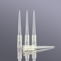 Embouts de pipette de laboratoire filtrés stériles 10ul 20ul 50ul 100ul 200ul 1000ul 1250ul 5ml 10ml OEM personnalisés ISO