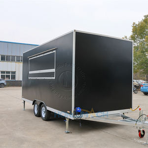 Kiosque de rue Honlu, chariot à café, chariot à hot-dogs, <span class=keywords><strong>cuisine</strong></span> mobile, remorque à pizza, chariot de <span class=keywords><strong>vente</strong></span>, camion, remorque à chevaux à vendre - Product Image 4