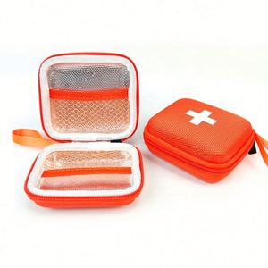 ODM - Botiquín de Primeros Auxilios Portátil de Carcasa Rígida, Bolsa Médica de EVA Oxford Naranja, a la Moda, Resistente al Agua y a los Golpes - Product Image 1