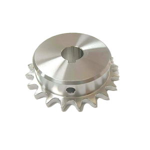 Piñón de Cadena de Rodillos de Acero Inoxidable ANSI No.80 con Orificio Acabado para Equipos Alimentarios OEM - Product Image 3