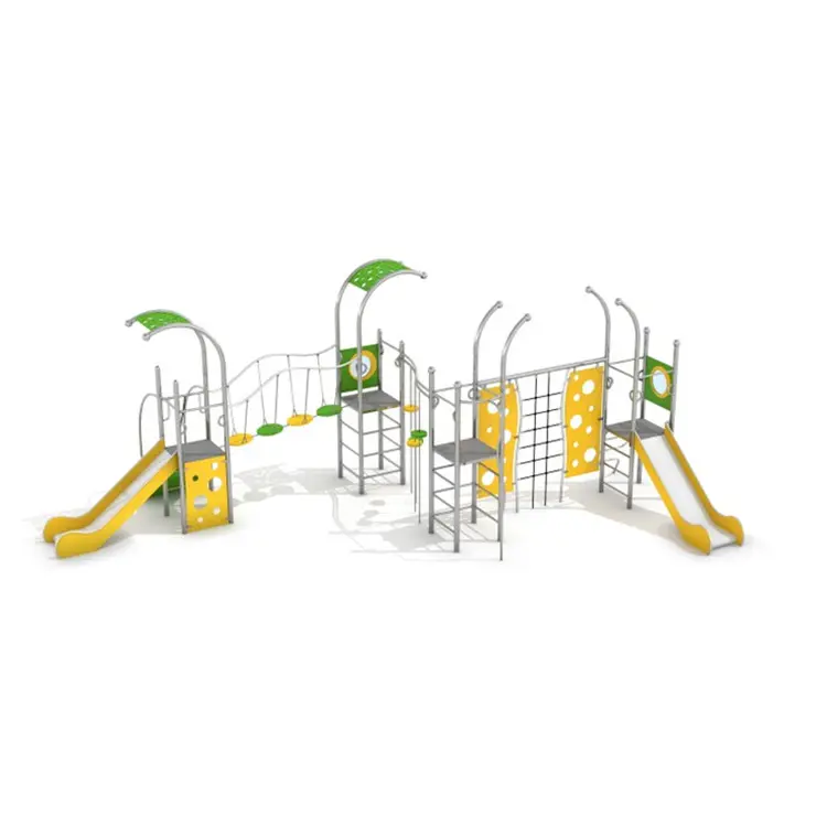 304 Stainless Steel Commercial Playground Equipment Imported from China Children Play Structures Prices