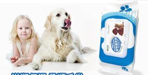 Lingettes humides personnalisées pour le nettoyage des yeux et des oreilles des animaux de compagnie, pour chats et chiens de tous âges - Product Image 4