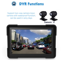 Navegador de motocicleta Universal Zmecar, pantalla táctil de 5 pulgadas, Carplay, resistente al agua, Ipx7, grabadora de vídeo, tipo C Usb, reproductor de motocicleta