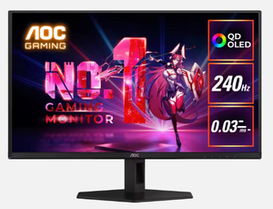 Monitor para Juegos AOC Q27G40ZDF de 27 Pulgadas, QD-OLED QHD 2560x1440, 240Hz, Tiempo de Respuesta de 0.03ms, Amplia Gama de Colores 100% SRGB/DCI-P3 - Product Image 3