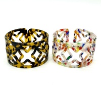 Bracelet manchettes creux, pour hommes à grand poignet, bijoux à la mode,
