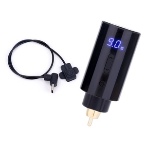 แหล่งจ่ายไฟไร้สายขนาดเล็ก 1400mAh พร้อมช่องต่อ RCA แบตเตอรี่แบบชาร์จได้สำหรับเครื่องสัก ใช้ในสตูดิโอ - Product Image 1