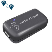 Mini traceur GPS pour voiture, enregistreur de données, compatibilité Google Earth, précision de 2 à 5 m, autonomie de 10 à 12 h, léger, 10 g, compact, 40x20x13 mm
