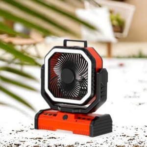 Ventilateur de camping portable F16 d'extérieur avec batterie de 40000 mAh, lumière RGB et SOS, télécommande, rechargeable - Product Image 5