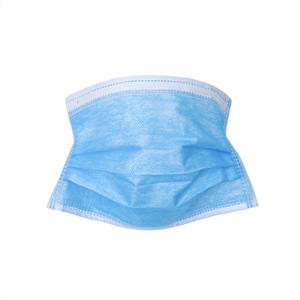 Produsen penutup wajah bedah medis sekali pakai Non anyaman <span class=keywords><strong>Earloop</strong></span> 3 lapis - Product Image 3