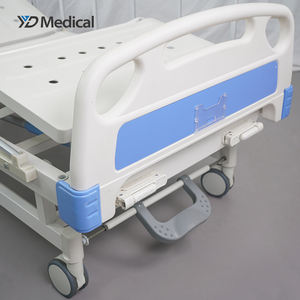 Letto Ospedaliero Manuale a Doppia Manovella per Assistenza Domiciliare con Schienale e Altezza Regolabili per Cliniche e Strutture Sanitarie - Product Image 2