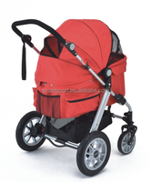Fabricant Usine Vente en gros Personnalisé Jogger Léger Poussette pour Animaux de Compagnie Magnifiques Porte-chiens Détachables pour Bébés