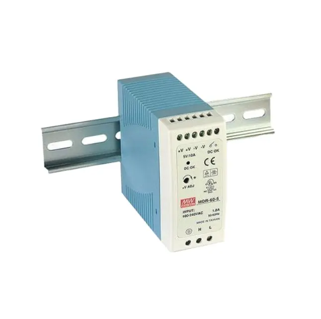MEAN WELL 60W Single Output Industrial DIN Rail Power Supply MDR-60-12