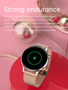 Montre connectée HK39 pour femmes, petite, étanche IP68, écran AMOLED 360*360 HD, mesure de la pression artérielle, Android, NFC, montre connectée pour femmes - Product Image 2