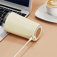 Nouvelle tasse à café auto-mélangeuse électrique rechargeable personnalisée de 400 ml en acier inoxydable, tasse magnétique à mélange automatique